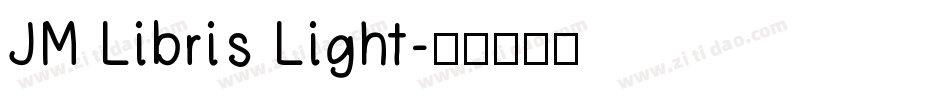 JM Libris Light字体转换